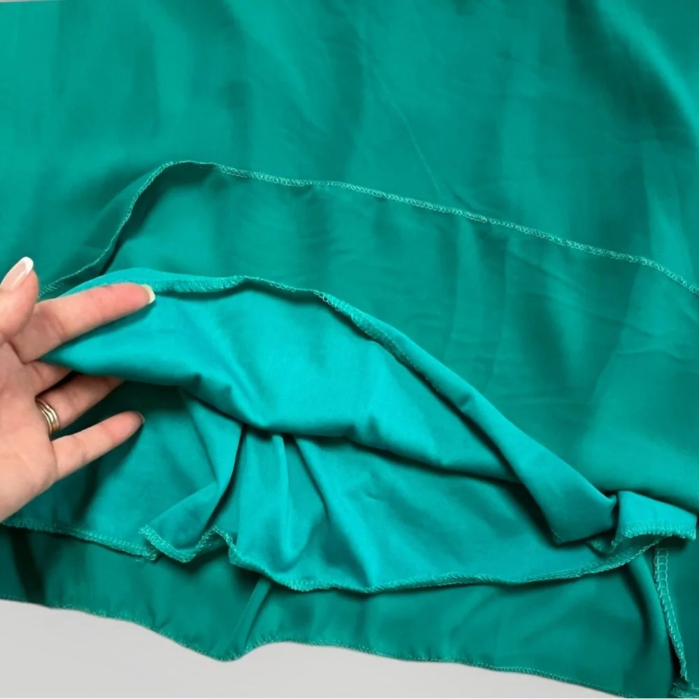 Lot/2 Camisoles Tops Blue & Green - Picture 6 of 15